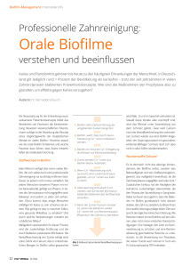 Orale Biofilme