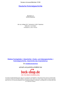 Deutsche Kolonialgeschichte - Beck-Shop