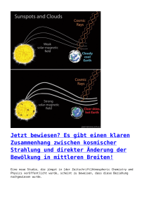 Jetzt bewiesen? Es gibt einen klaren Zusammenhang