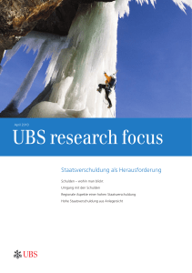 UBS research focus - Europa