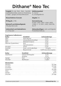 Dithane® Neo Tec - Cheminova Austria