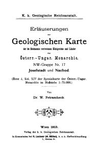 Geologischen Karte