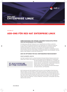add-ons für red hat enterprise linux