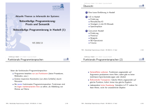 Nebenläufige Programmierung