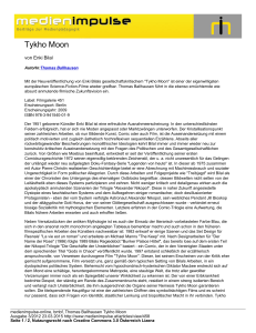 Tykho Moon - Medienimpulse