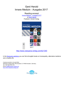 Gerd Herold Innere Medizin - Ausgabe 2017
