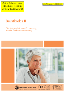 Brustkrebs II