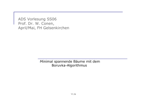 ADS Vorlesung SS06 Prof. Dr. W. Conen, April/Mai, FH Gelsenkirchen