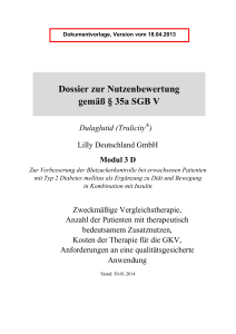 Modul 3D - Gemeinsamer Bundesausschuss