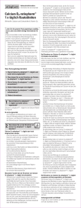 CALCIUM D3 RATIOPHARM 1xtaeglich Kautabletten