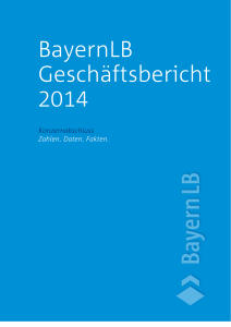 BayernLB Geschäftsbericht 2014