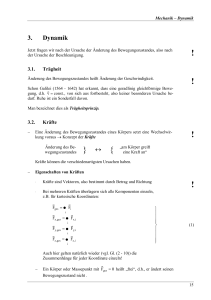 3. Dynamik - TU Chemnitz