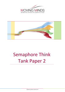 Semaphore Think Tank Paper 2
