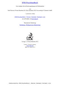 IFRS Praxishandbuch - Petersen / Bansbach - Beck-Shop