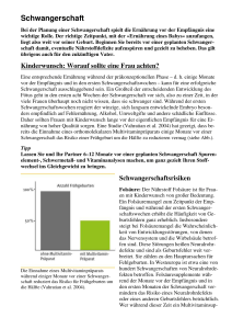 Schwangerschaft - Gesund alt werden ohne Medikamente