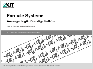 Formale Systeme