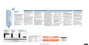 1. Was ist Avodart und wofür wird es angewendet? 2. Was sollten