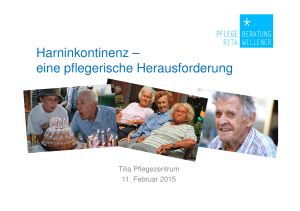 Harninkontinenz - Pflege-Beratung Rita Willener GmbH