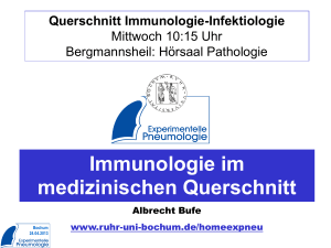 Immunologie im medizinischen Querschnitt - Ruhr