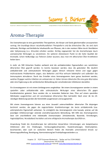 Aromatherapie - Naturheilpraxis Susanne Bürkert