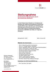 Stellungnahme