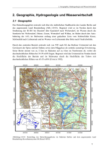 2. Geographie, Hydrogeologie und Wasserwirtschaft - diss.fu