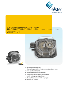 Luft-Druckwächter CPS 330 – 4000 - Docuthek