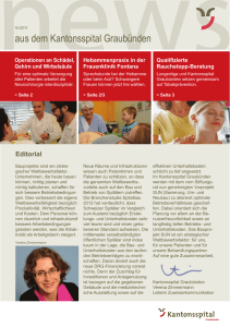 Newsletter 3 - Kantonsspital Graubünden