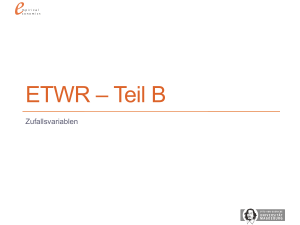 ETWR – Teil B