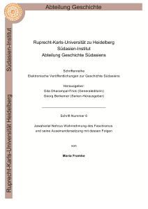 Ruprecht-Karls-Universität zu Heidelberg Südasien