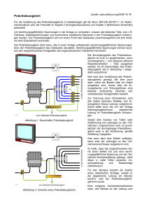 Potentialausgleich