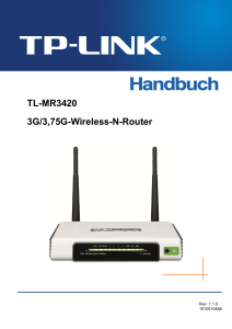 TL-MR3420 3G/3,75G-Wireless-N-Router - TP-Link