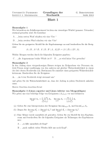 Blatt 1 - Mathematik - Universität Paderborn