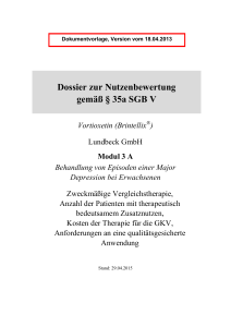 Modul 3A - Gemeinsamer Bundesausschuss