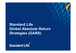 Standard Life Global Absolute Return Strategies (GARS)