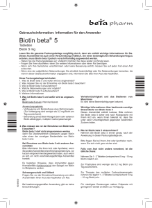 Biotin beta® 5 - Onlinepharma48