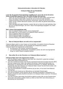 Gebrauchsinformation: Information für Patienten Citalopram