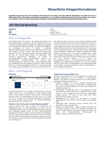 Key Investor Information Document