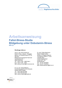 Arbeitsanweisung - Kompetenznetz Angeborene Herzfehler