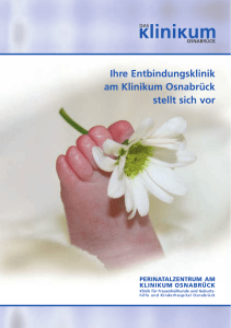 Ihre Entbindungsklinik am Klinikum Osnabr&uuml;ck stellt sich vor