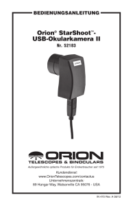 Orion® StarShoot™- USB-Okularkamera II