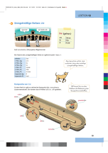LEKTION 12 Unregelmäßige Verben: ire