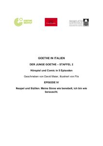 goethe in italien - Goethe