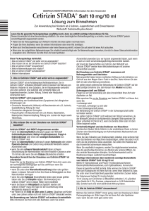 Cetirizin STADA® Saft 10 mg/10 ml - medikamente-per