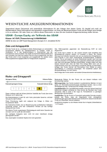 Key Investor Information