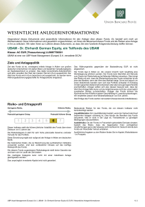 Key Investor Information