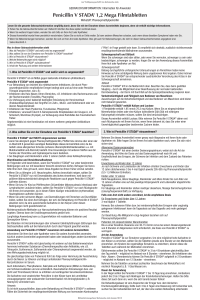 Penicillin V STADA® 1,2 Mega Filmtabletten