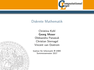 Diskrete Mathematik