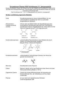 Grundwissen Chemie FOS Technikzweig 13 - FOS-FFB