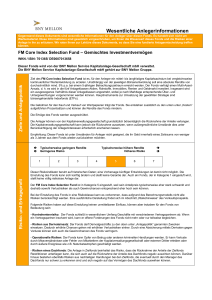 FM Core Index Selection Fund